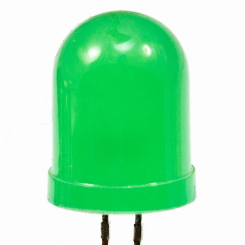 LED de 10 mm · verde