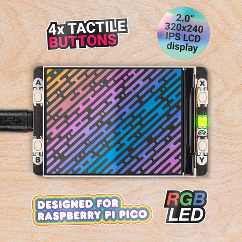 Pantalla Pico Display de 2″
