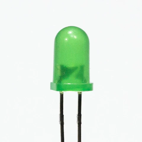 LED de 5 mm · verde