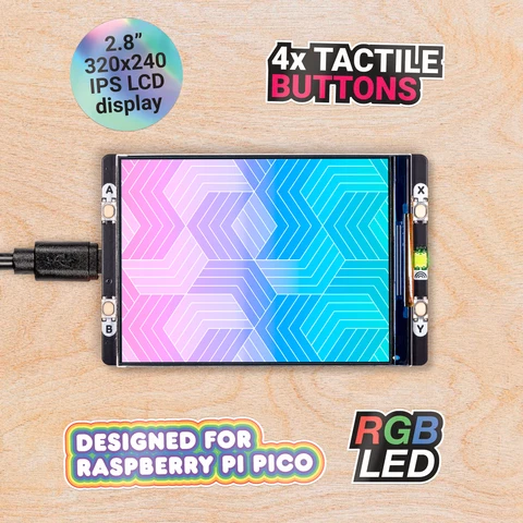 Pantalla Pico Display de 2,8″