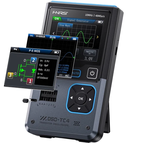 Osciloscopio 3 en 1 FNIRSI DSO-TC4