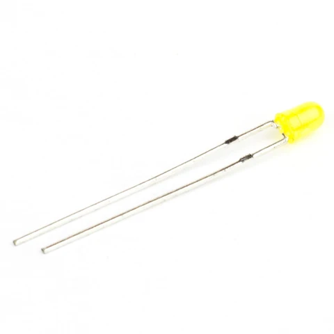 LED de 3 mm · amarillo