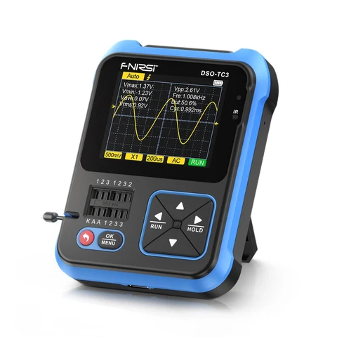 Osciloscopio 3 en 1 FNIRSI DSO-TC3