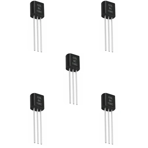 Transistor BC158 PNP · pack de 5