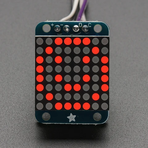 Adafruit matriz LED mini 8 × 8