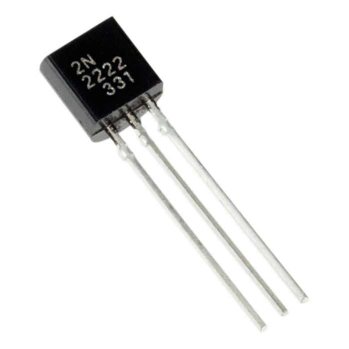 Transistor 2N2222 NPN metálico